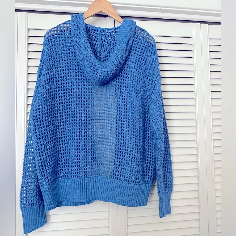 Roxy Blue Knit Sweater NWT - Picture 5 of 9